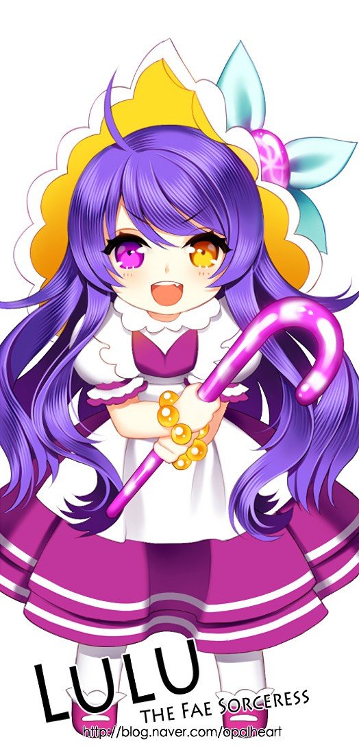 Lulu by Opalheart (3) HD Wallpaper Fan Art Artwork League of Legends lol