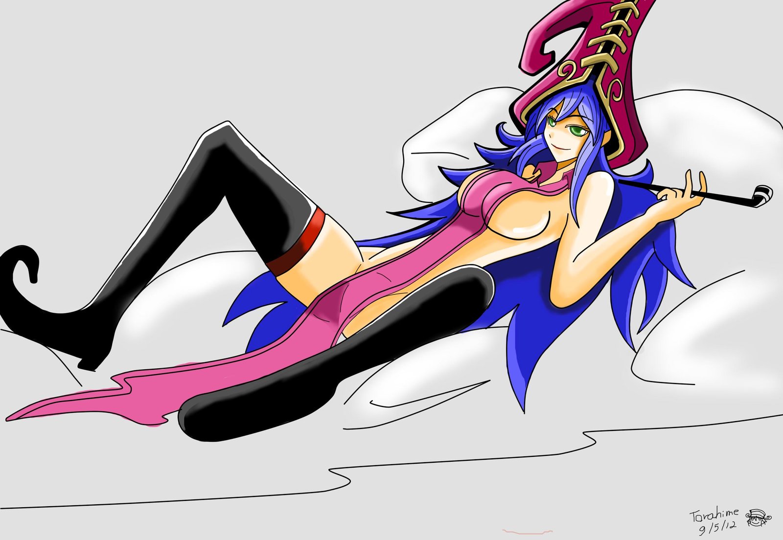 Lulu by TorahimeMax HD Wallpaper Fan Art Artwork League of Legends lol