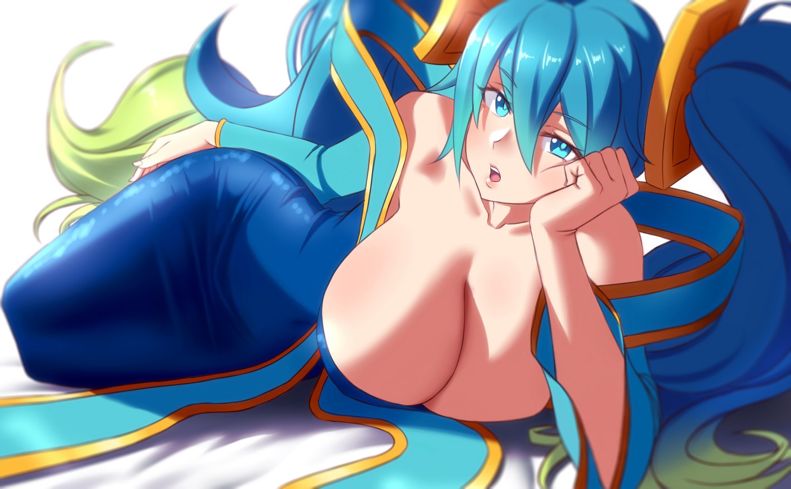 Sona by Danfer3 (2) HD Wallpaper Fan Art Artwork League of Legends lol
