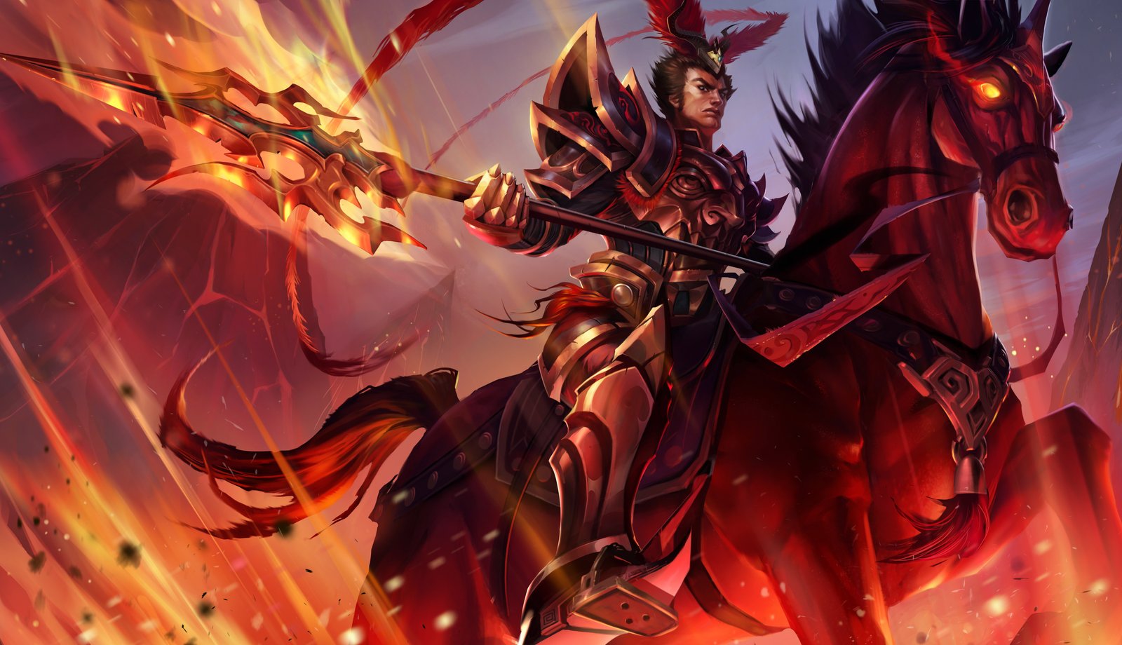 Warring Kingdoms Jarvan Splash Art 4k HD Wallpaper Official Artwork League of Legends lol