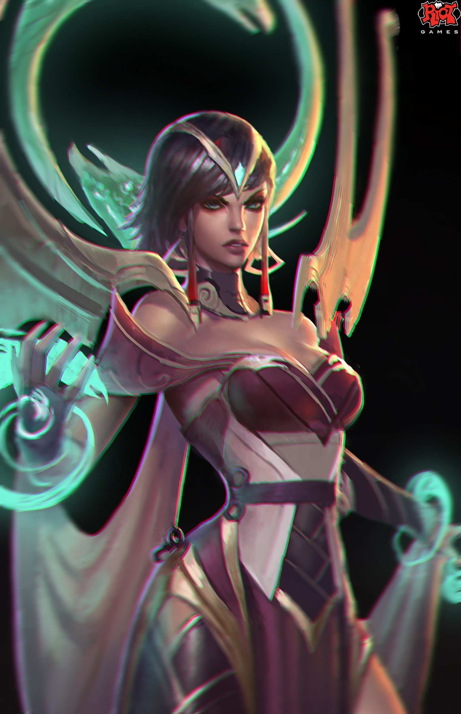 Karma VU Concept by Zeronis League of Legends Artwork Wallpaper lol