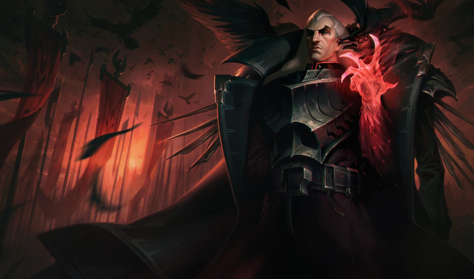 Classic Swain Update Splash Art HD 4k Wallpaper Background Official Art Artwork League of Legends lol