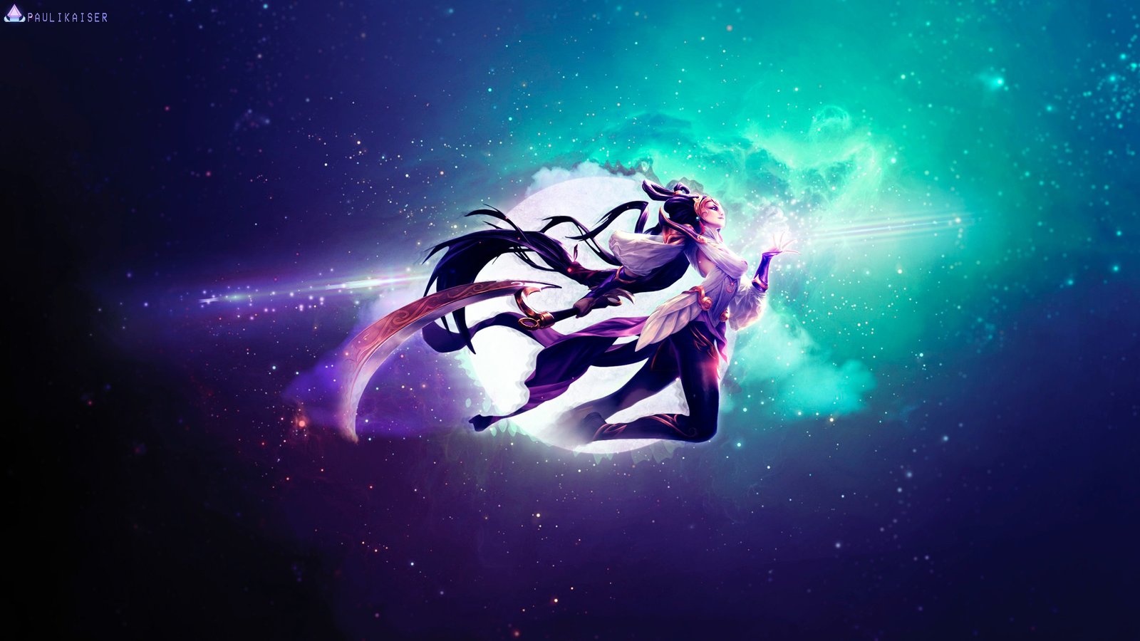 Lunar Goddess Diana by Paulikaiser HD Wallpaper Fan Art Artwork League of Legends lol