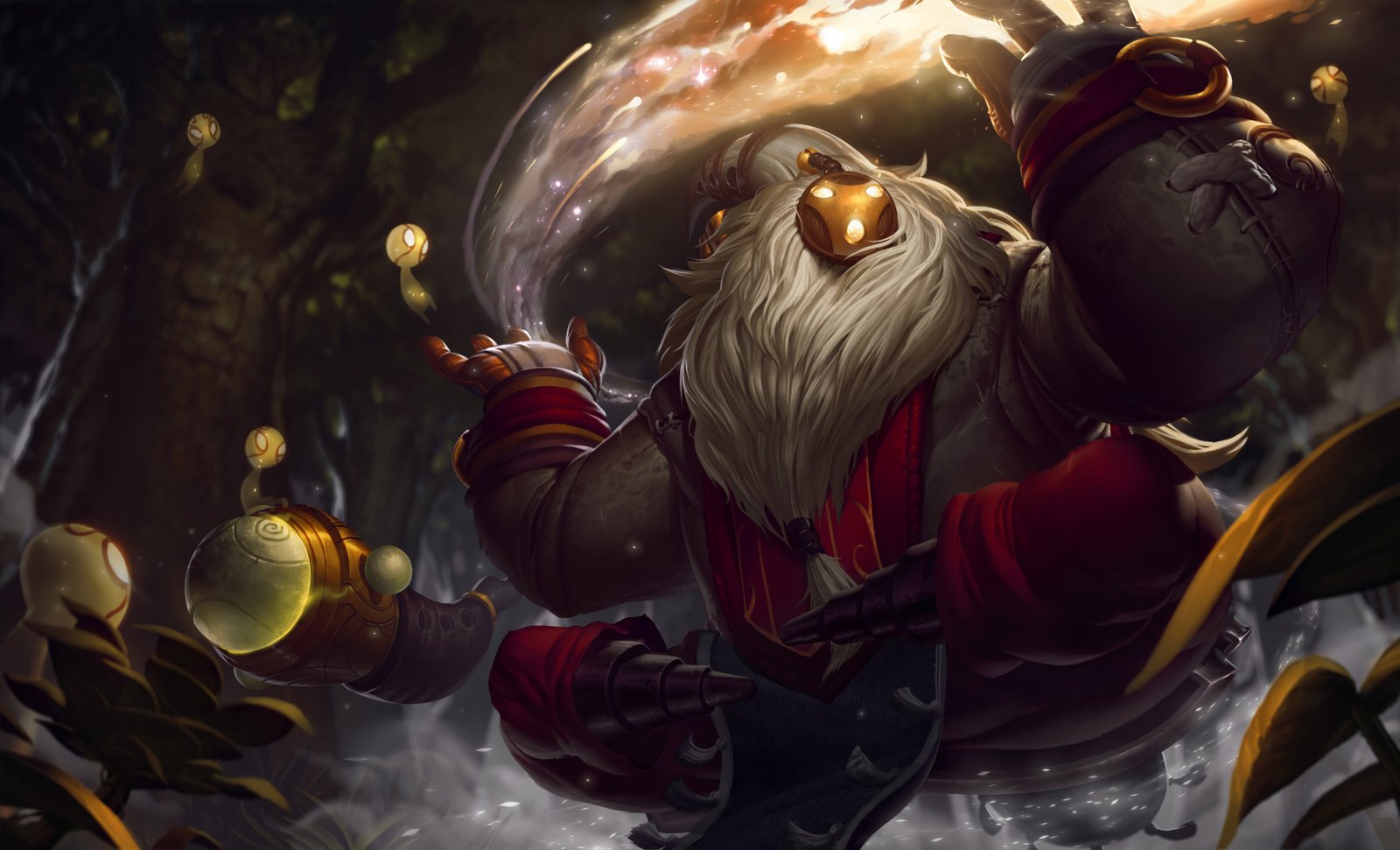 Classic Bard Splash Art 4k HD Wallpaper Official Artwork League of Legends lol