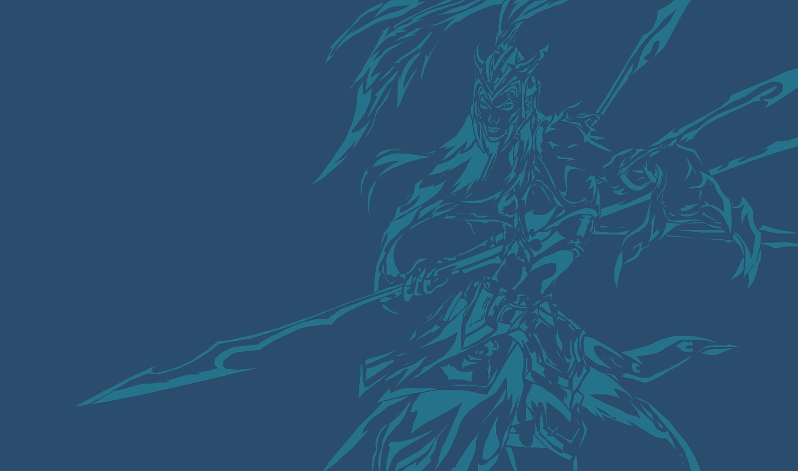 Kalista Minimalistic Wallpapers Fan Arts League Of Legends LoL Stats