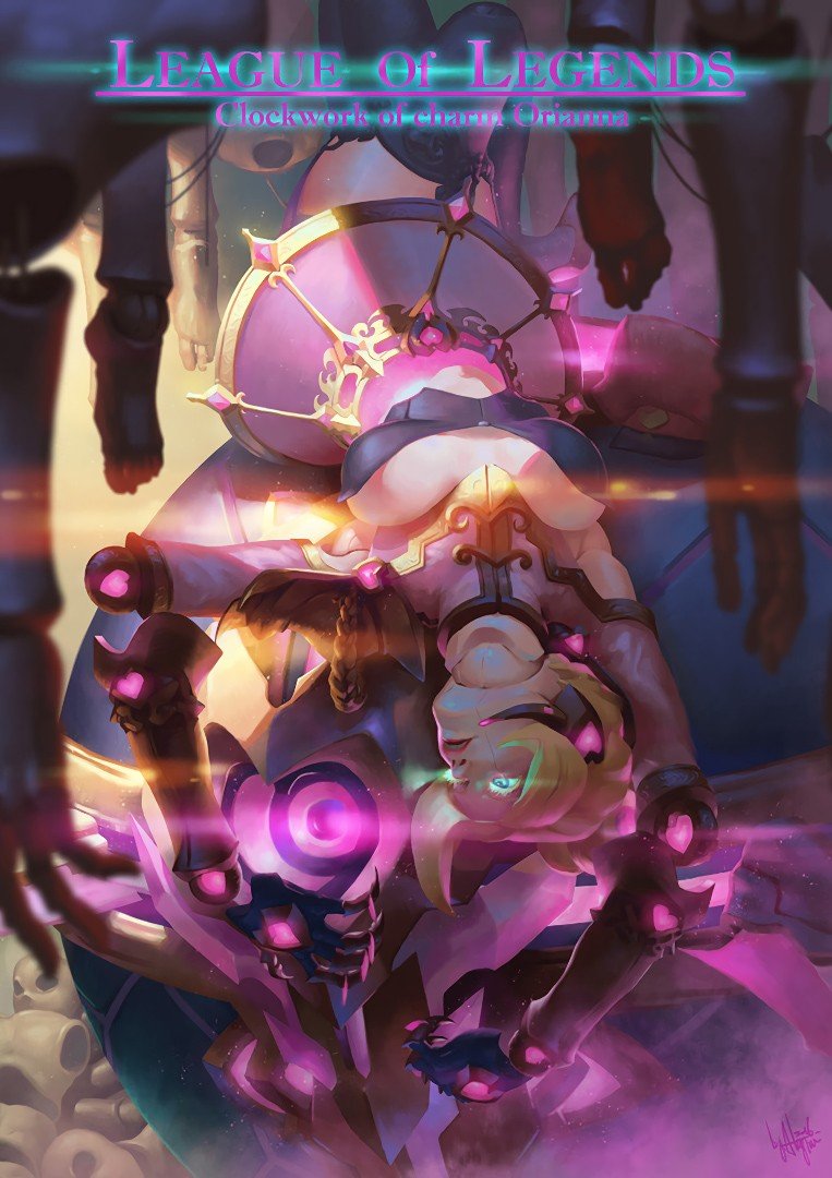 Sweetheart Orianna (Concept) by alagan HD Wallpaper Background Fan Art Artwork League of Legends lol