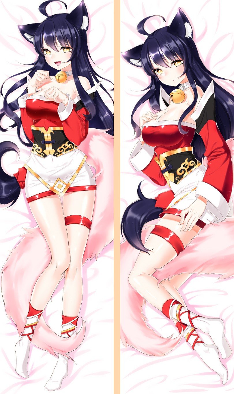 Ahri by RAMUNE League of Legends Artwork Wallpaper lol