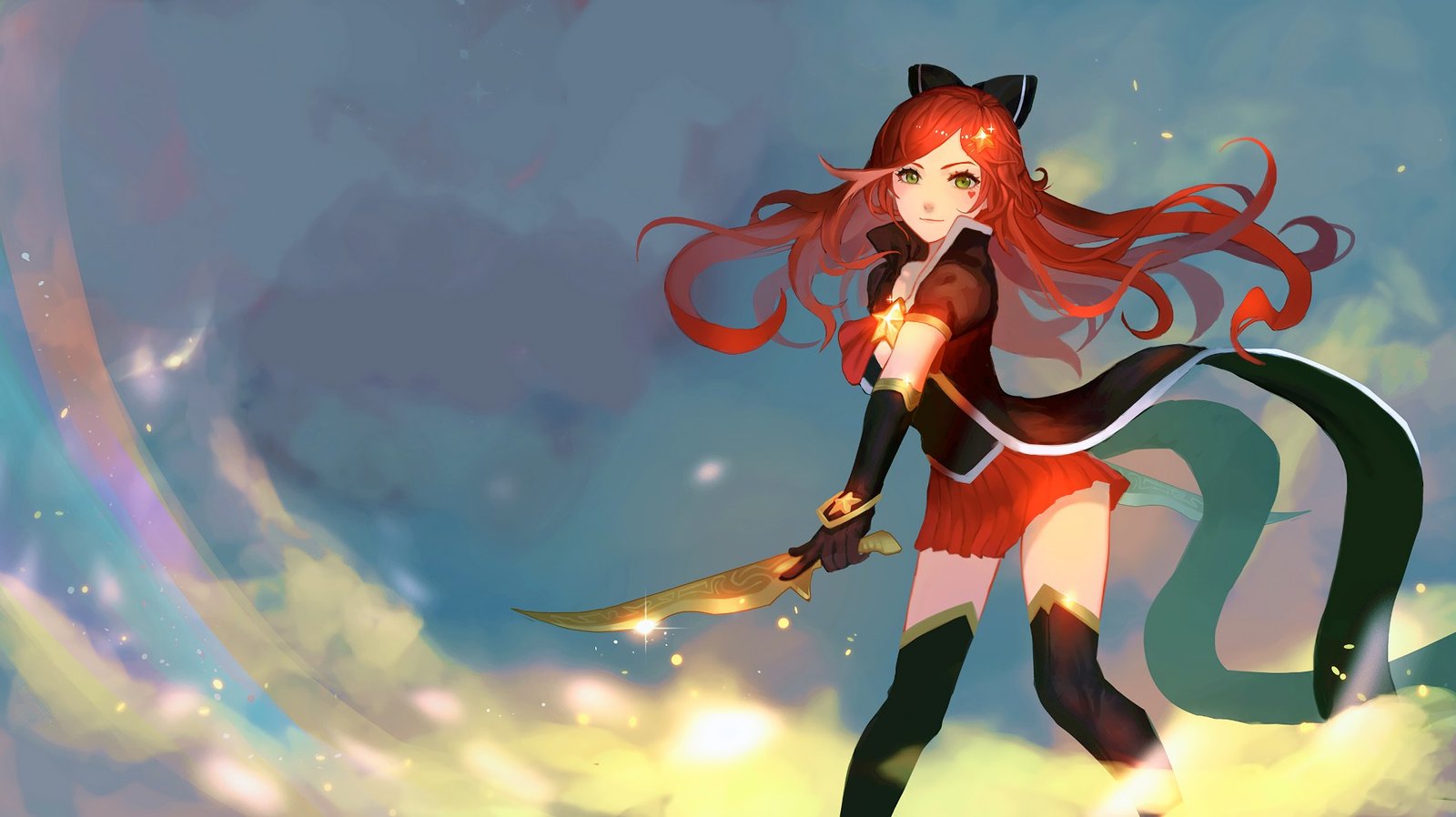 Star Guardian Katarina by TTTTs HD Wallpaper Fan Art Artwork League of Legends lol