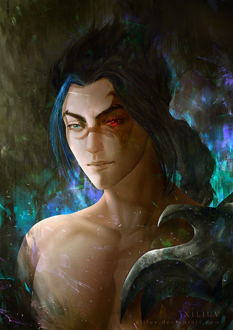 Kayn by xiliuv HD Wallpaper Background Fan Art Artwork League of Legends lol