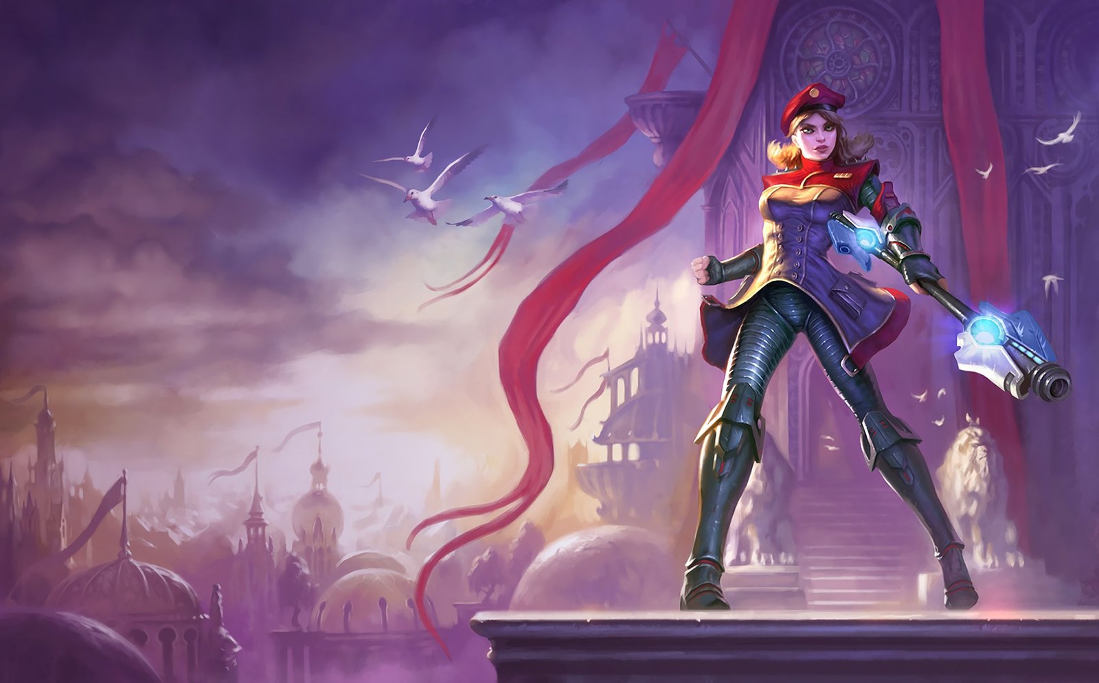 Imperial Lux Splash Art League of Legends Artwork Wallpaper lol