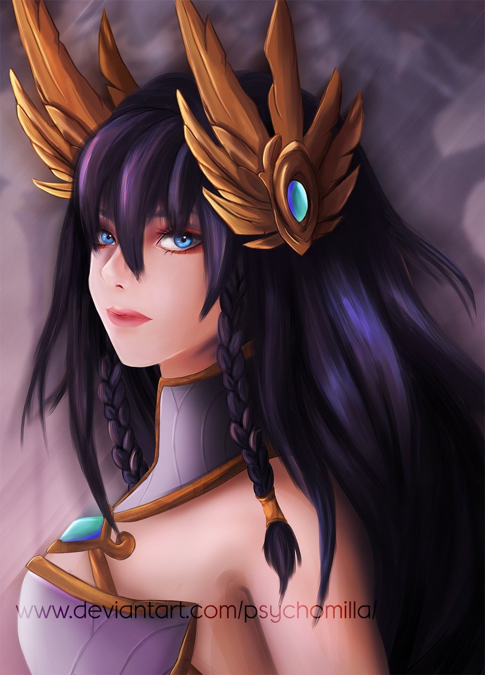 Divine Sword Irelia by Psychomilla HD Wallpaper Background Fan Art Artwork League of Legends lol