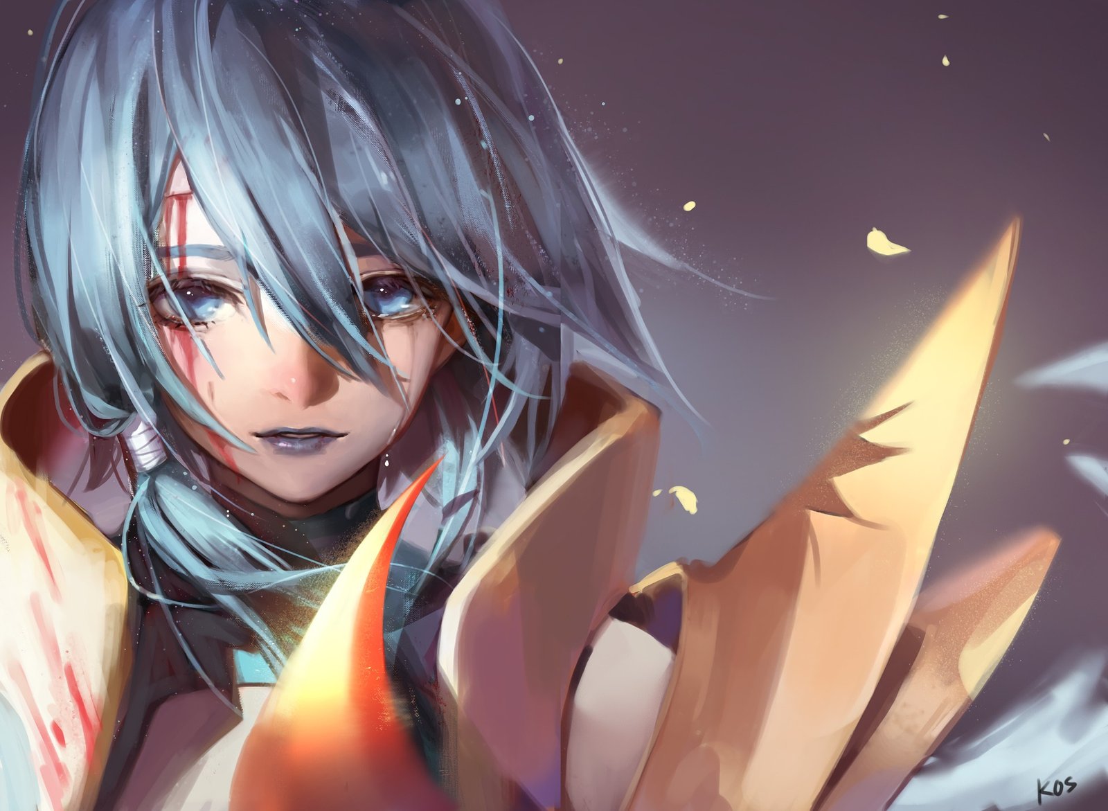 Dawnbringer Riven by SongJiKyo HD Wallpaper Background Fan Art Artwork League of Legends lol