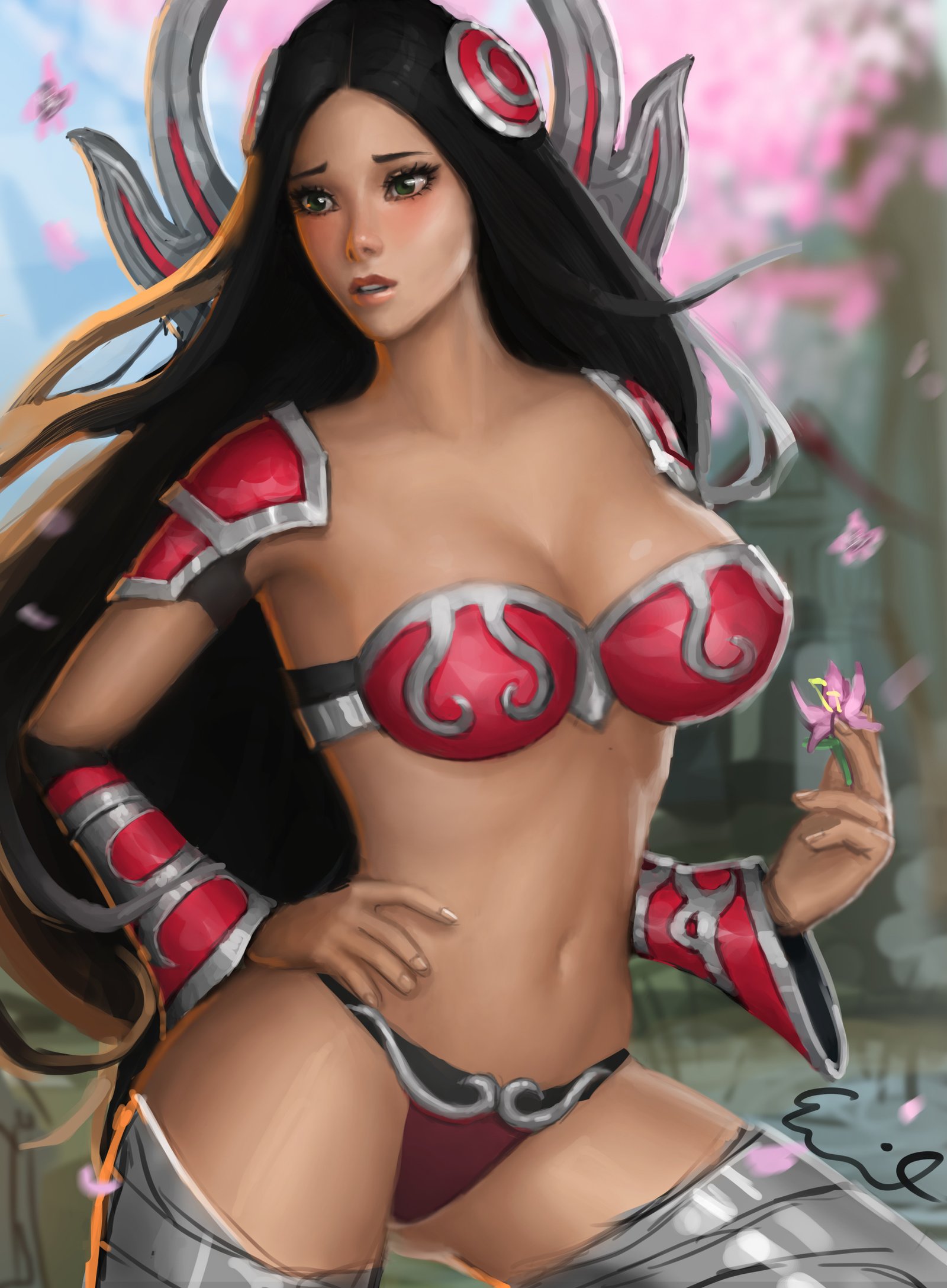 Irelia by Geleebroetchen HD Wallpaper Fan Art Artwork League of Legends lol