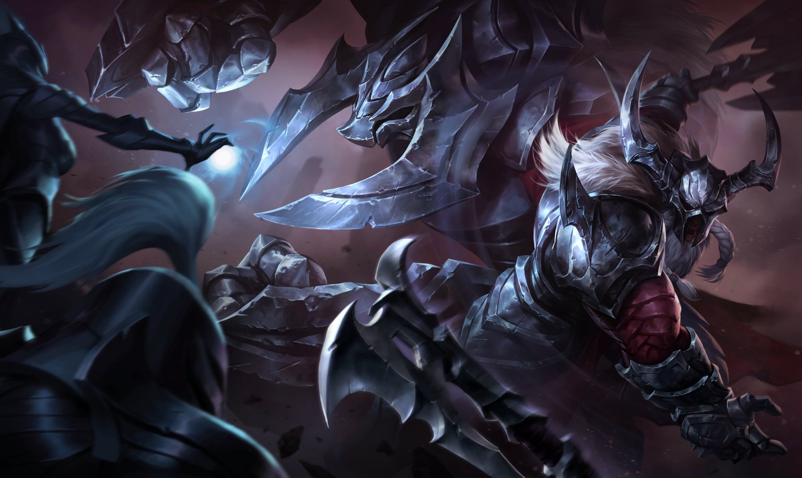 Marauder Olaf & Marauder Alistar Splash Art HD 4k 6k Wallpaper Background Official Art Artwork League of Legends lol