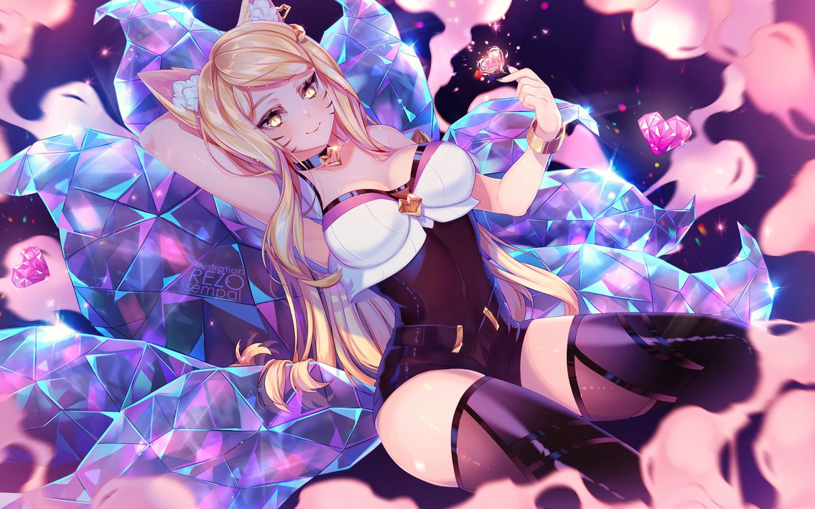 Kda Ahri Wallpapers And Fan Arts League Of Legends Lol Stats 8058