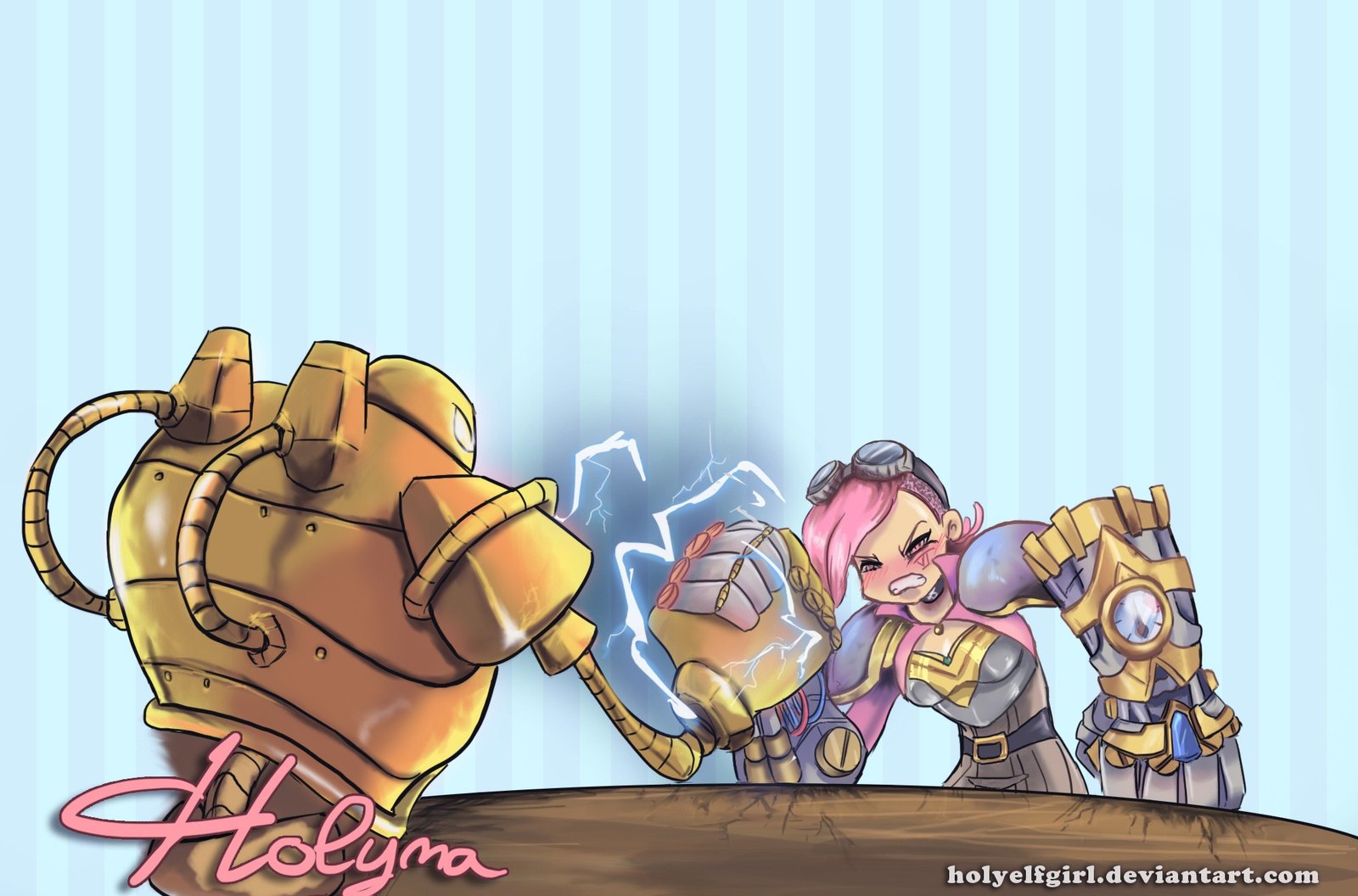 Blitzcrank vs Vi