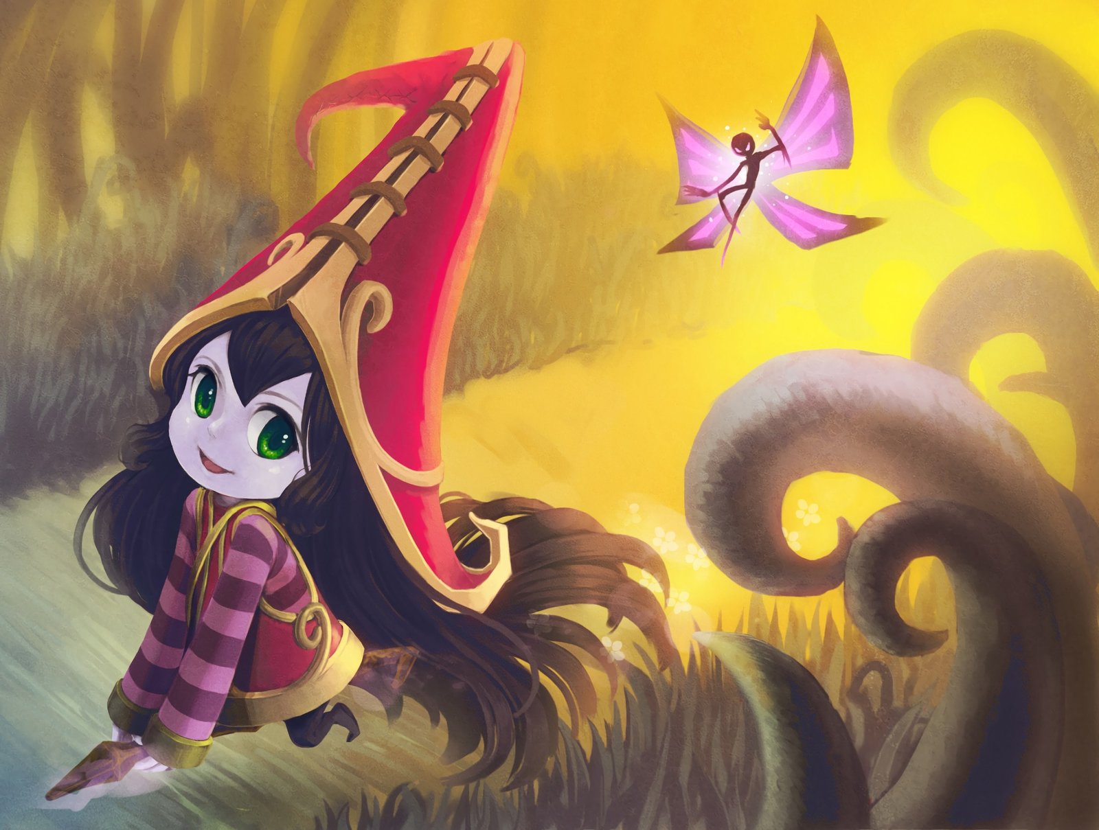 Lulu by あおこ HD Wallpaper Fan Art Artwork League of Legends lol