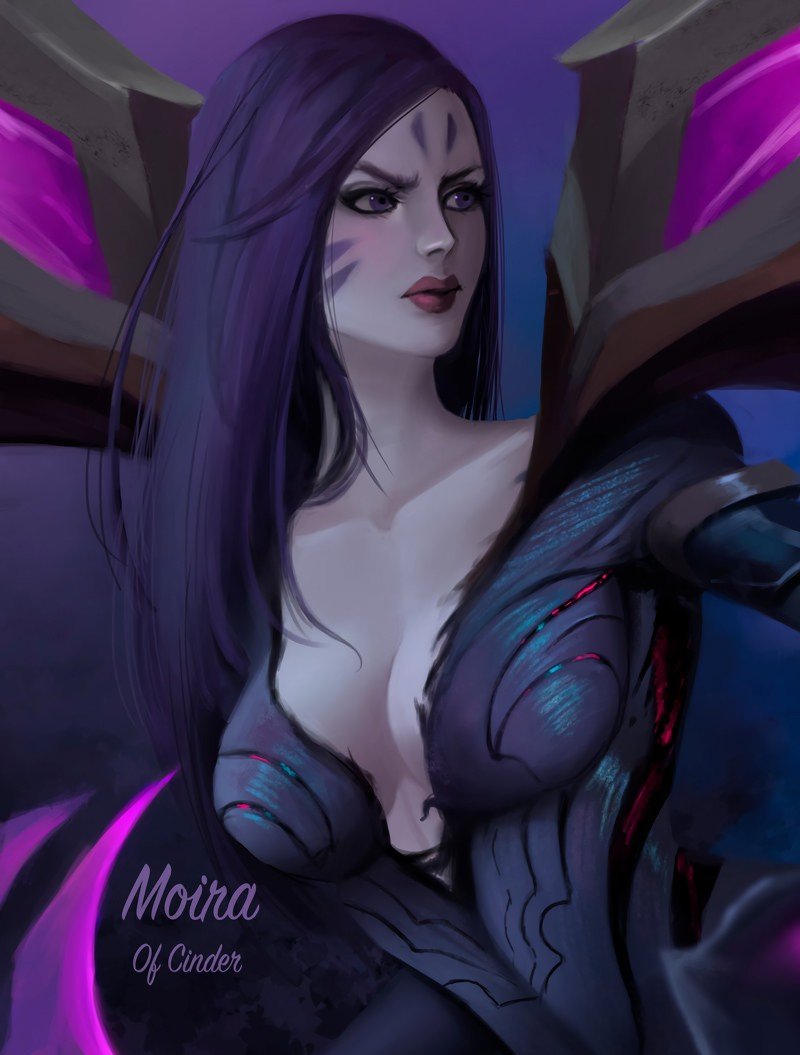 Kai'Sa by MoiraOfCinder HD Wallpaper Background Fan Art Artwork League of Legends lol