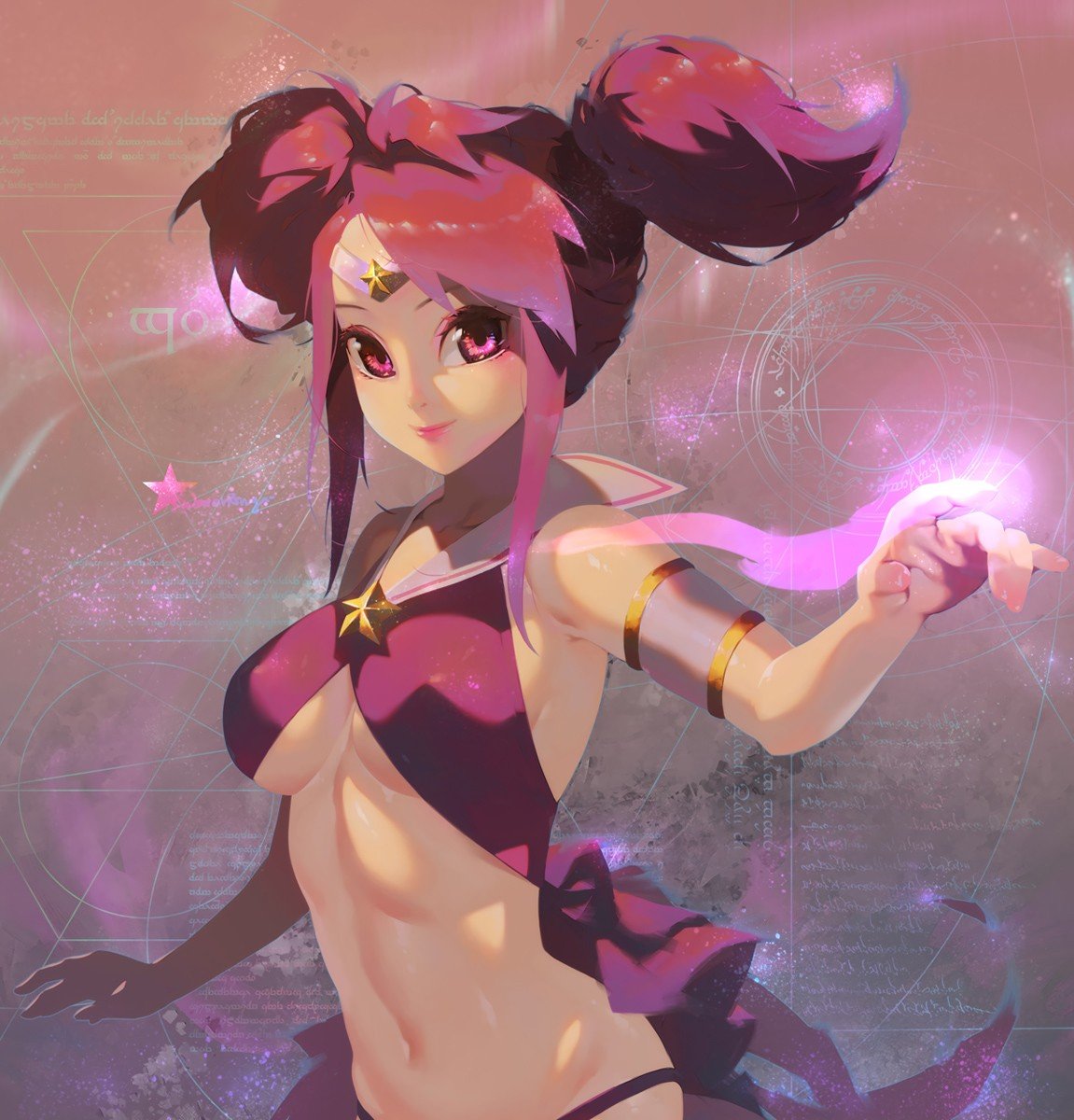 Star Guardian Jinx by WaterRing HD Wallpaper Fan Art Artwork League of Legends lol