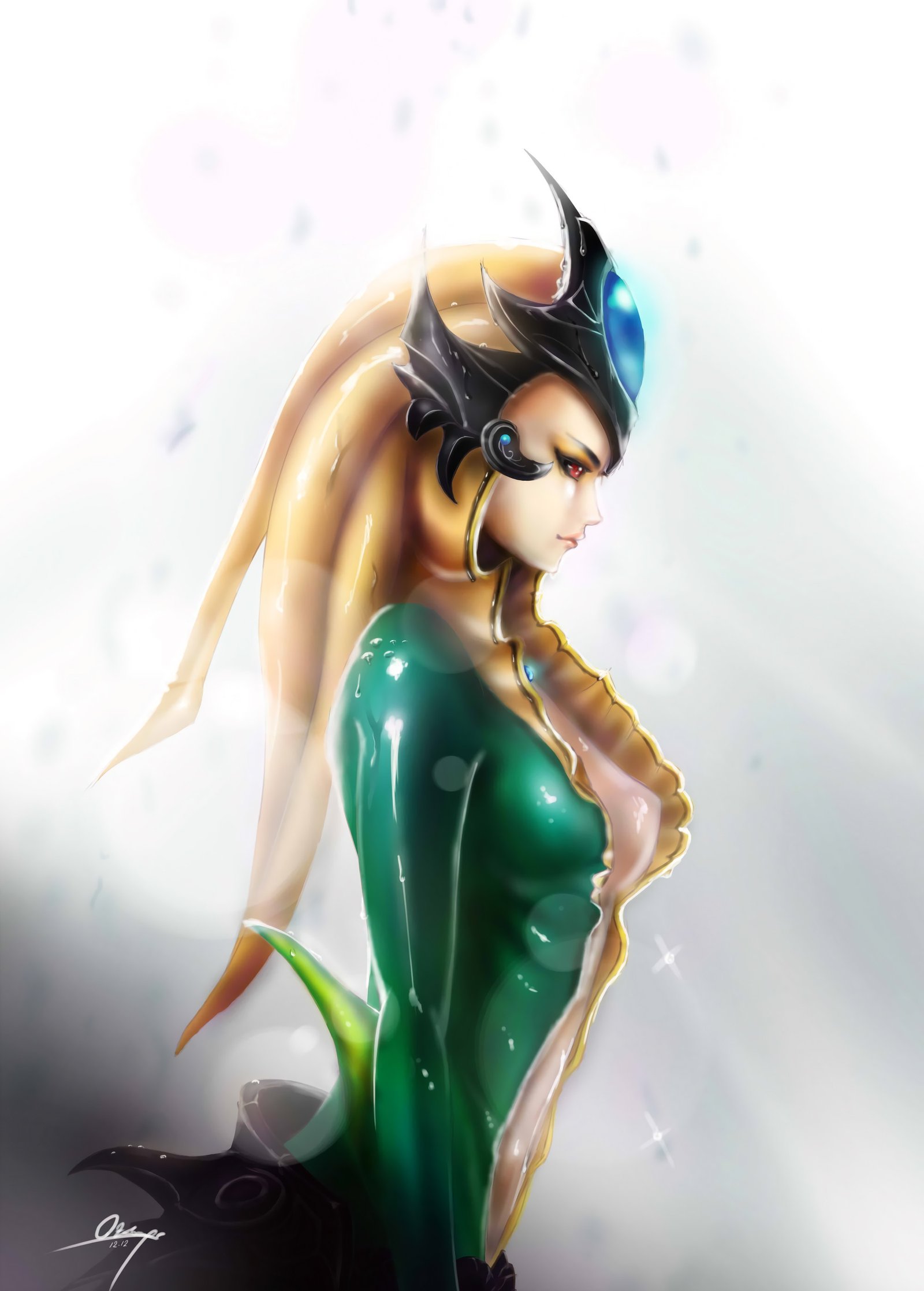 Nami by azinqe HD Wallpaper Fan Artwork League of Legends lol