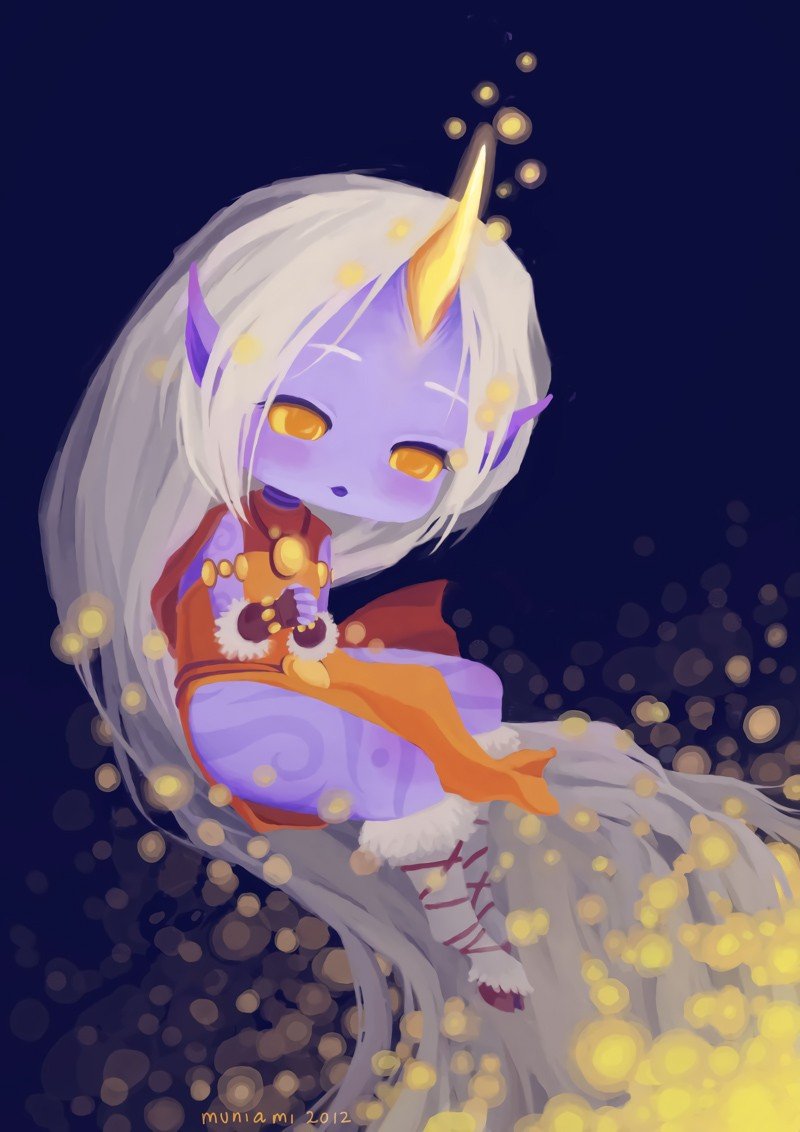 Chibi Soraka by natalianinomiya HD Wallpaper Fan Art Artwork League of Legends lol