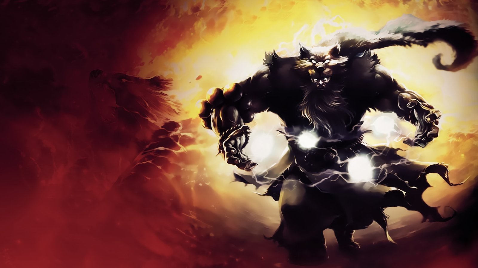 Udyr by iamsointense HD Wallpaper Fan Art Artwork League of Legends lol