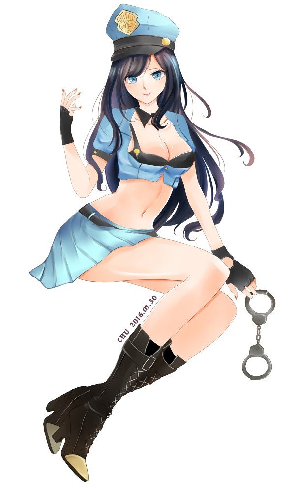 Caitlyn by Chu HD Wallpaper Background Fan Art Artwork League of Legends lol