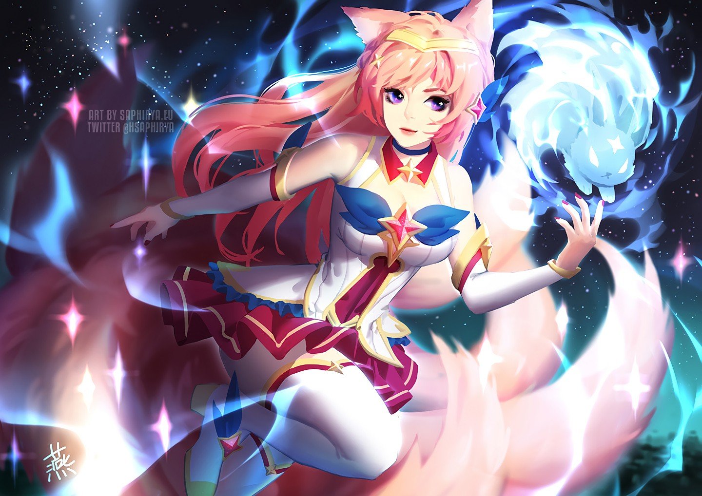 Star Guardian Ahri Wallpapers Fan Arts League Of Legends LoL Stats