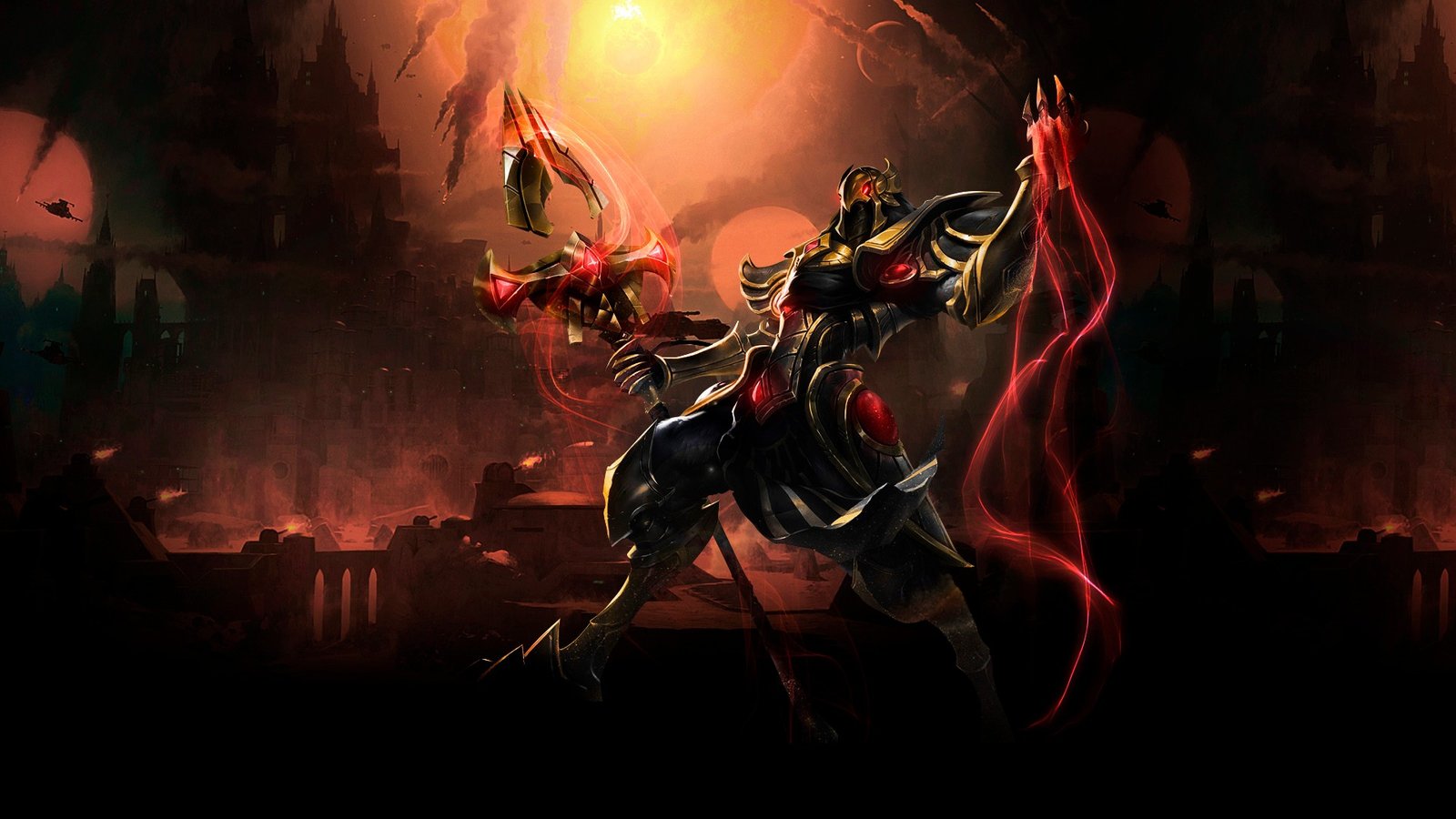 Chaos Azir by Dexistor371 HD Wallpaper Artwork Fan Art League of Legends lol