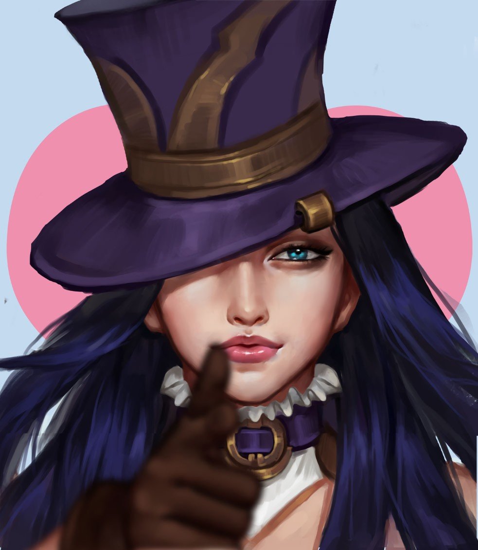 Caitlyn Wallpapers And Fan Arts League Of Legends Lol Stats