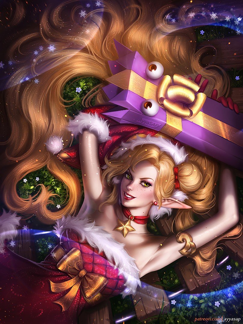 Ambitious Elf Jinx by AyyaSAP HD Wallpaper Background Fan Art Artwork League of Legends lol