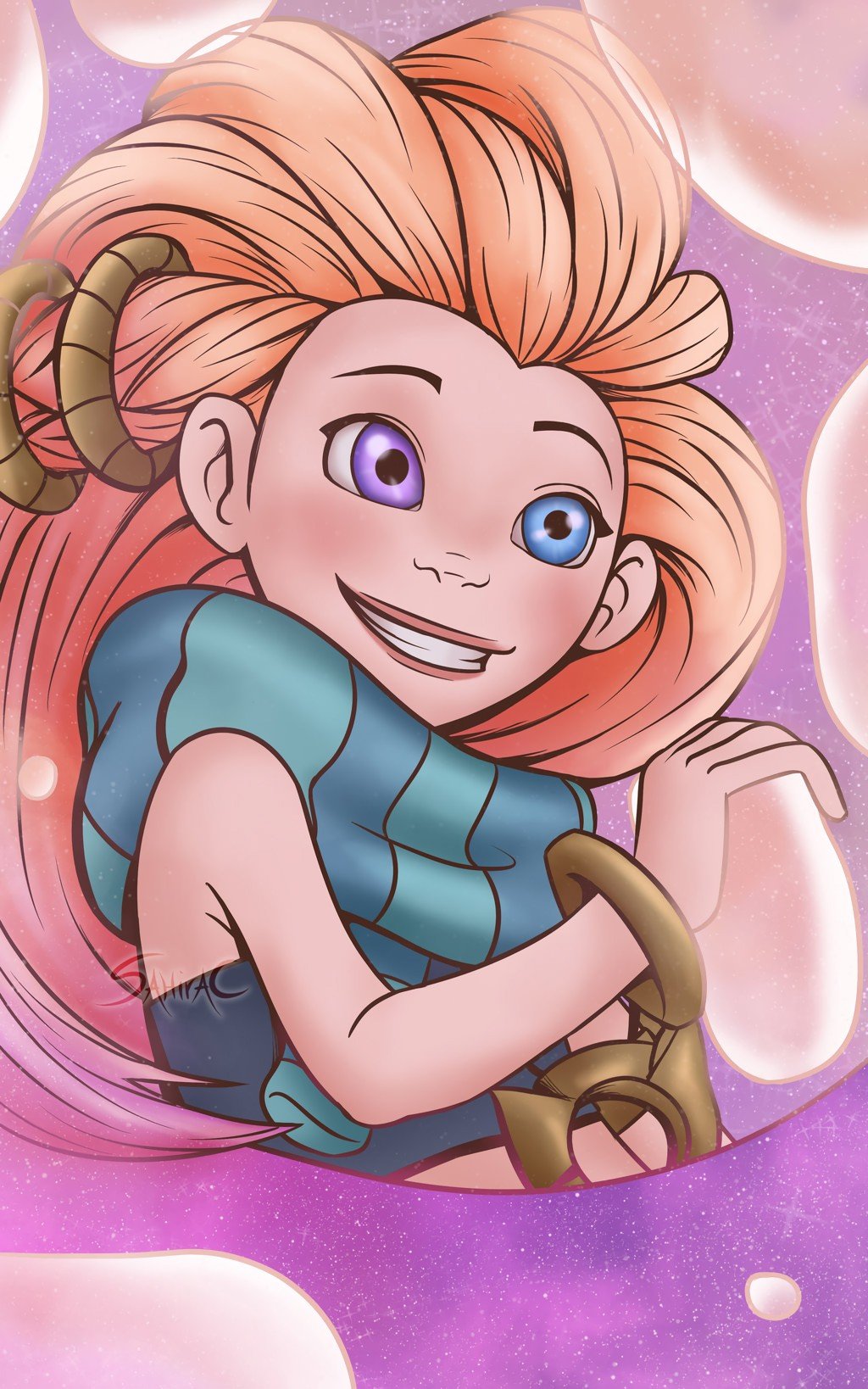 Zoe by SahiraC HD Wallpaper Background Fan Art Artwork League of Legends lol