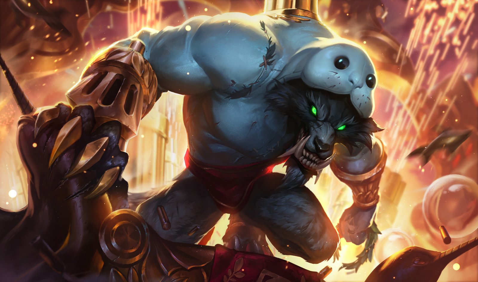Urfwick Splash Art HD 4k 6k Wallpaper Background Official Art Artwork League of Legends lol