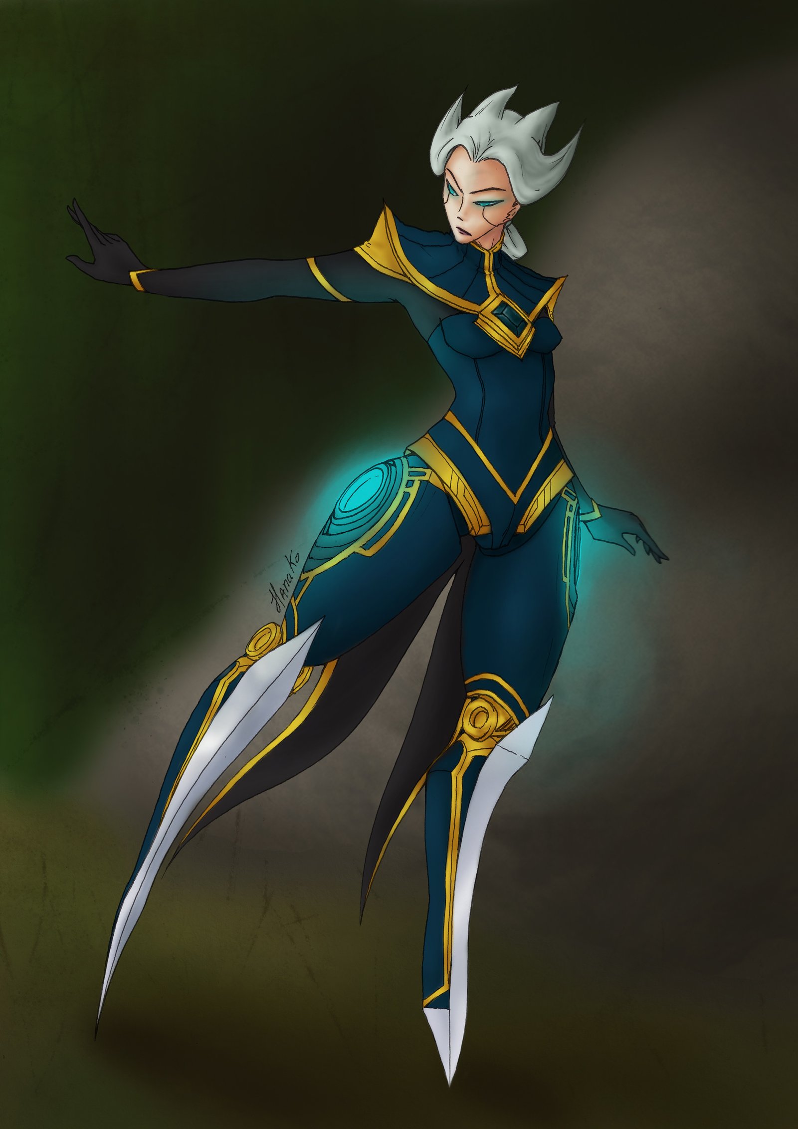 Camille by HanaKo-Hyuuga League of Legends Fan Art Artwork Wallpaper lol