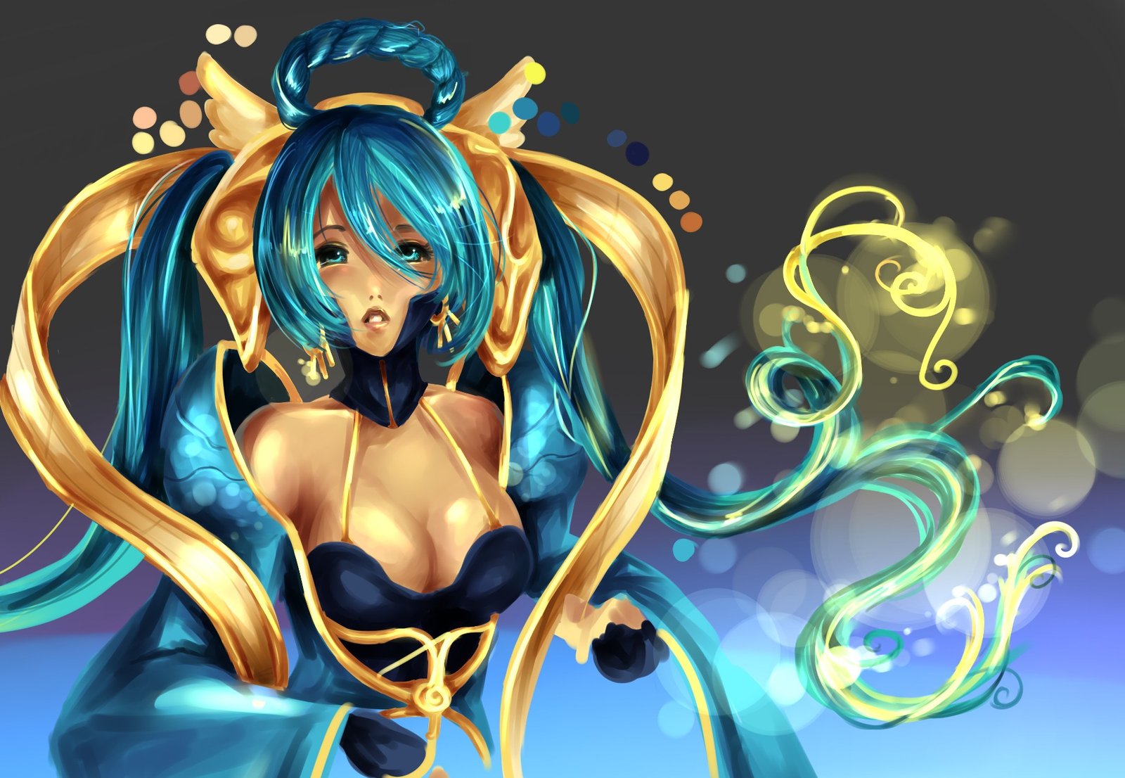 Sona Redesign by Hannah515 HD Wallpaper Fan Art Artwork League of Legends lol