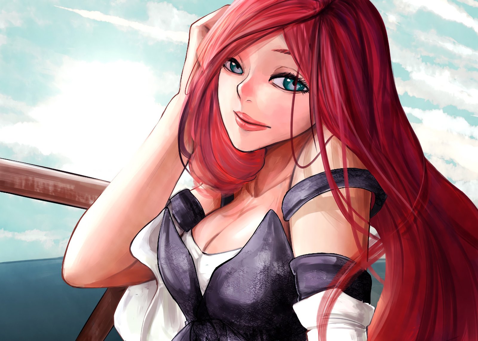 Miss Fortune by 無口男 HD Wallpaper Fan Art Artwork League of Legends lol