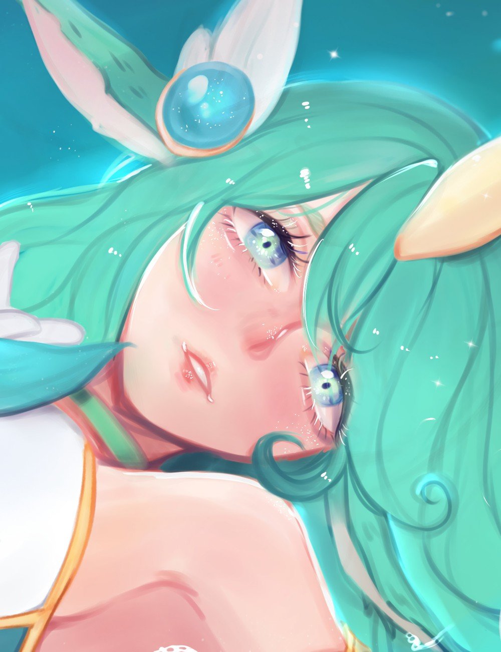 Star Guardian Soraka by AnnTan HD Wallpaper Background Fan Art Artwork League of Legends lol
