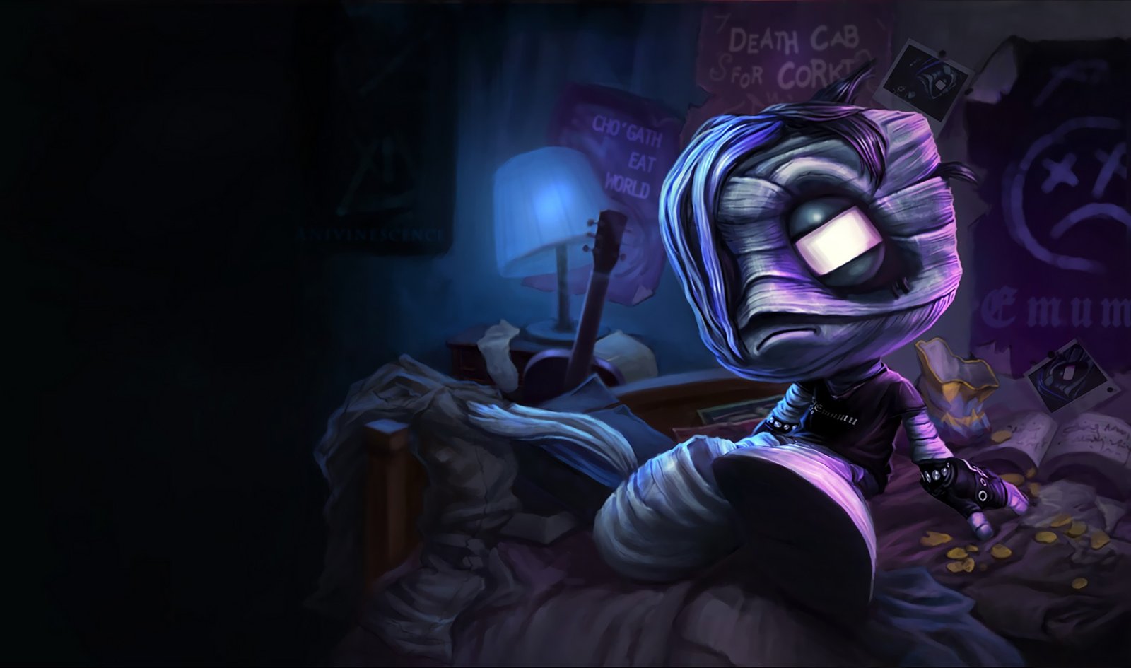 Emumu Splash Art Old League of Legends Artwork Wallpaper lol