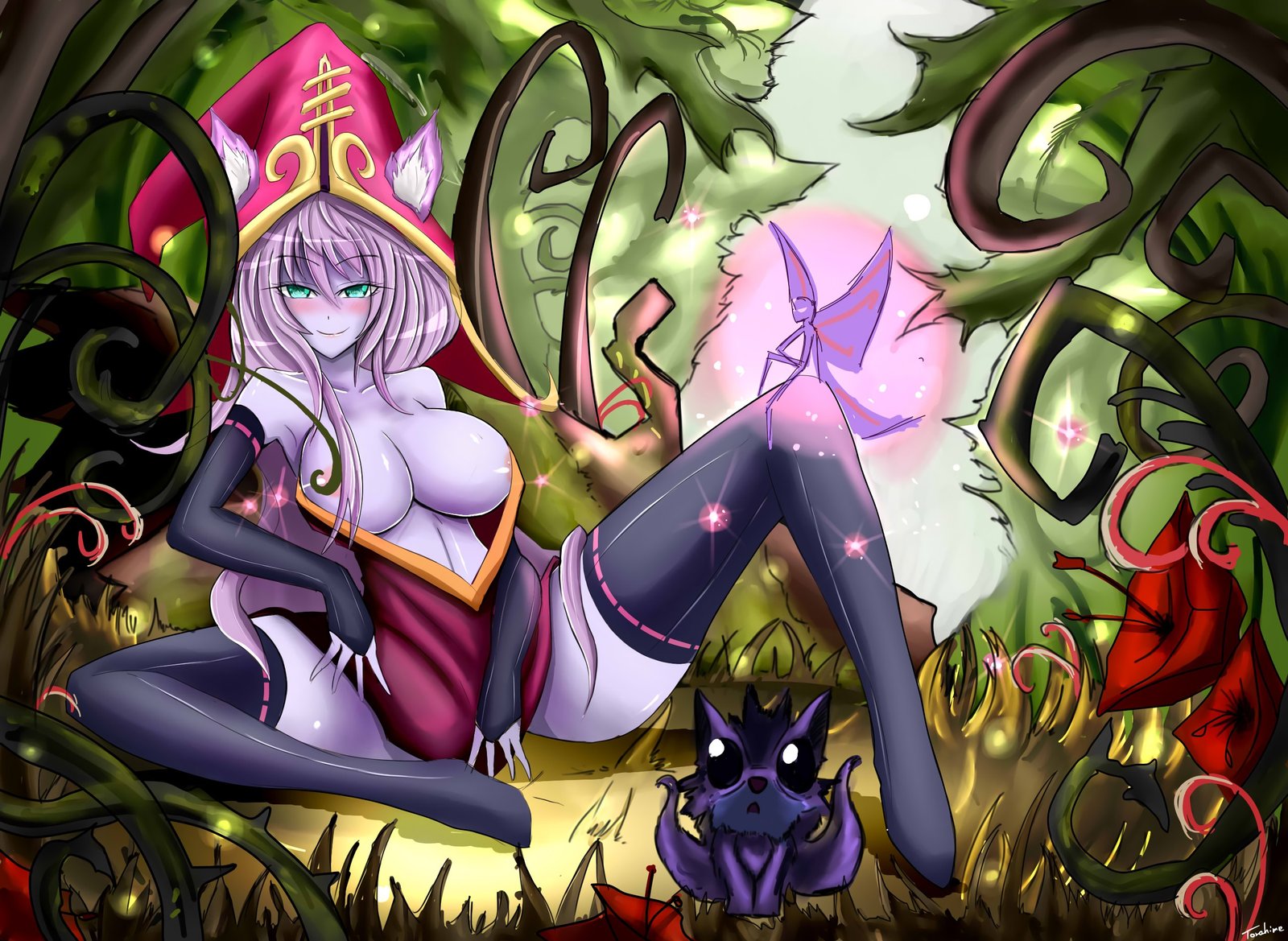 Sexy Lulu by TorahimeMax HD Wallpaper Fan Art Artwork League of Legends lol