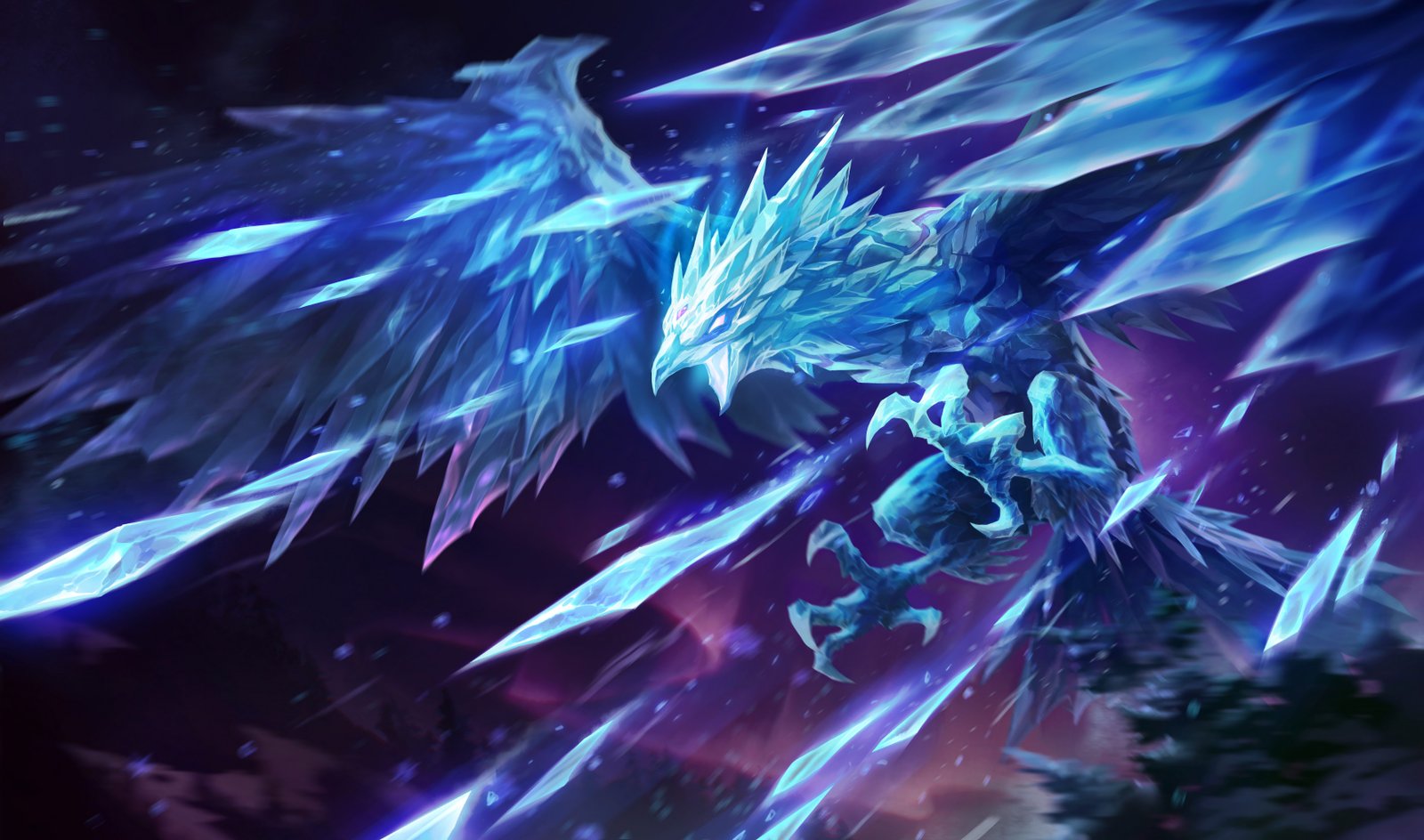 Classic Anivia Splash Art HD 4k 6k Wallpaper Background Official Art Artwork League of Legends lol