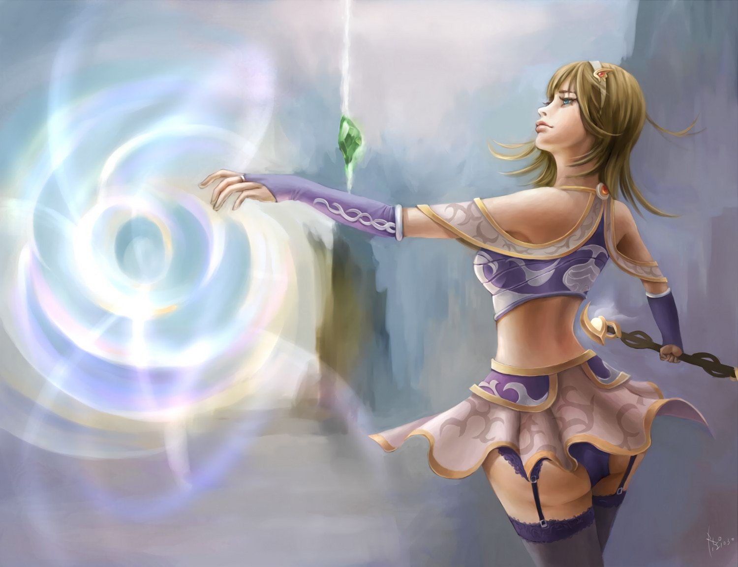 Lux by REO HD Wallpaper Fan Art Artwork League of Legends lol