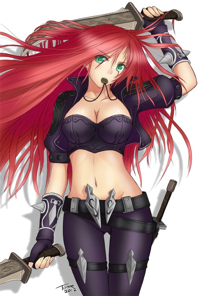 Katarina by Tonne HD Wallpaper Fan Art Artwork League of Legends lol