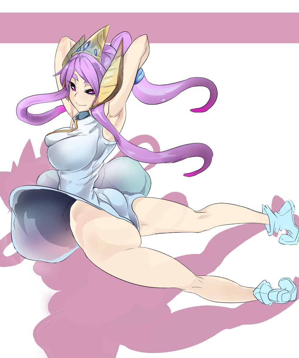Female Vel'Koz by 300￥ Gender Swap Bend HD Wallpaper Fan Art Artwork League of Legends lol