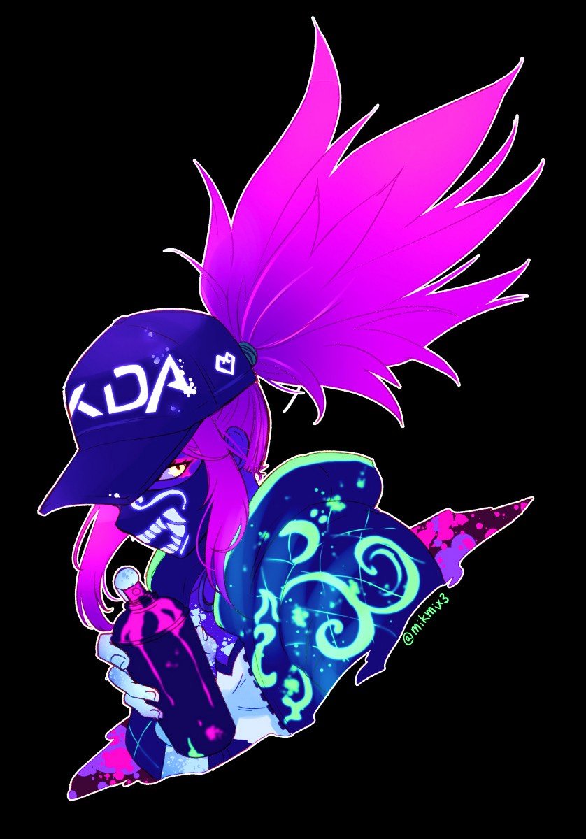 K/DA Akali by mikmix HD Wallpaper Background Fan Art Artwork League of Legends lol