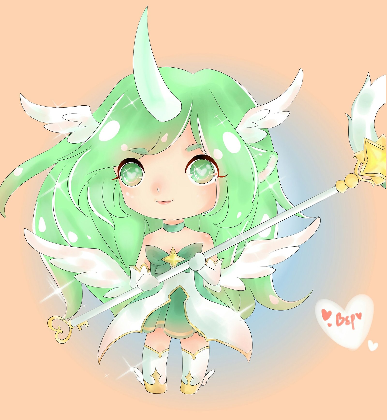 Chibi Star Guardian Soraka Wallpapers And Fan Arts League Of Legends Lol Stats 7993