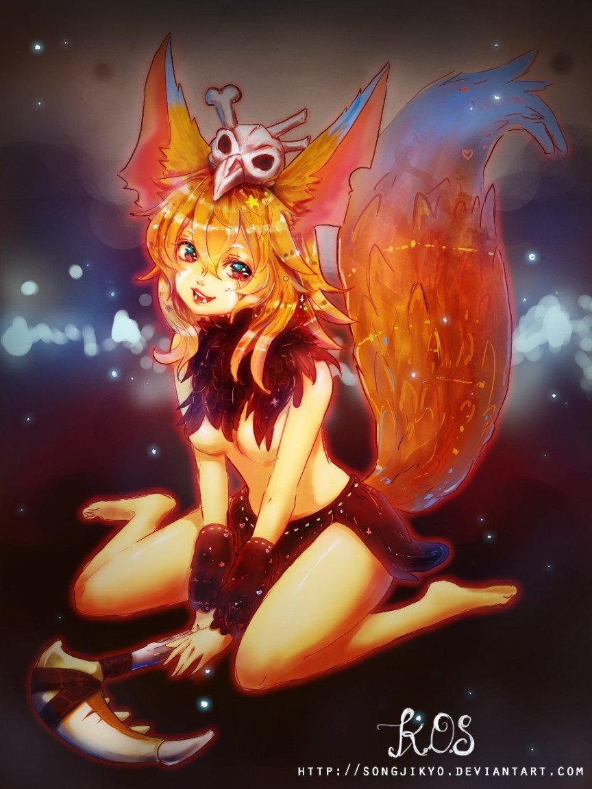 Female Gnar by SongJiKyo Gender Swap Bend HD Wallpaper Fan Art Artwork League of Legends lol