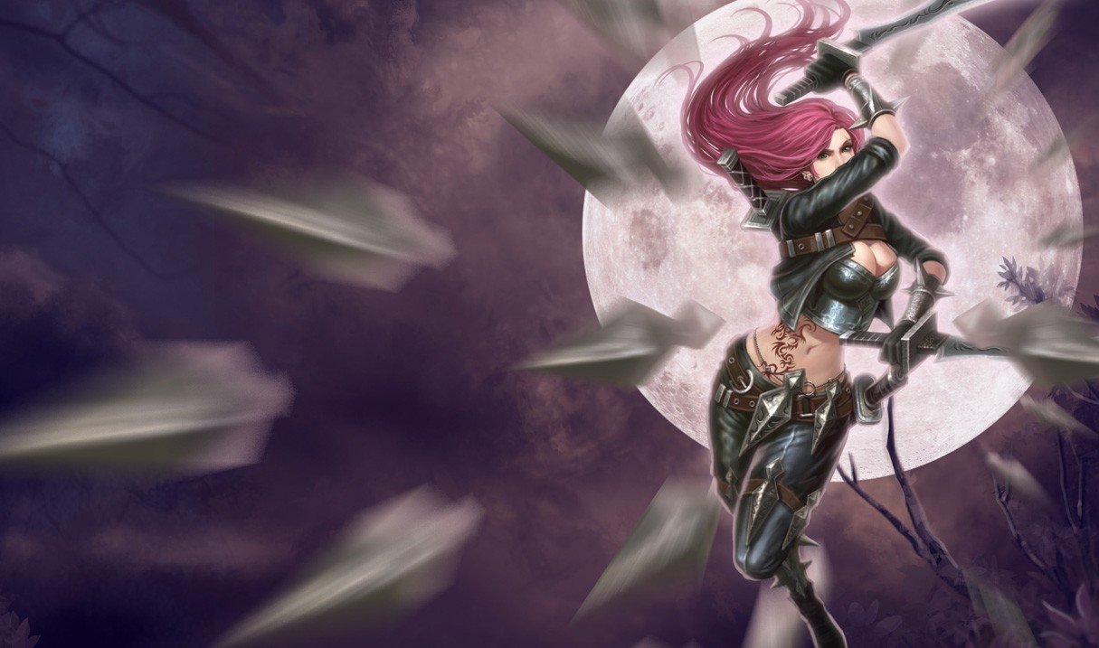 Katarina Wallpapers And Fan Arts League Of Legends Lol Stats