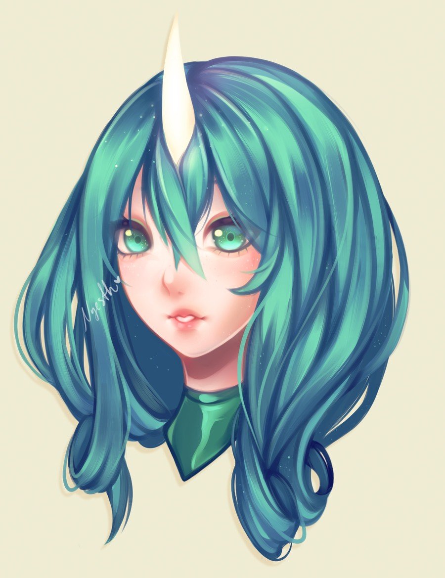 Star Guardian Soraka Portrait by Nyesth HD Wallpaper Background Fan Art Artwork League of Legends lol