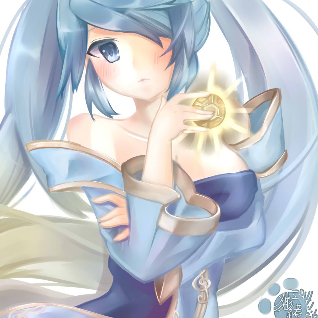 Sona by 猫猫緒 HD Wallpaper Fan Art Artwork League of Legends lol