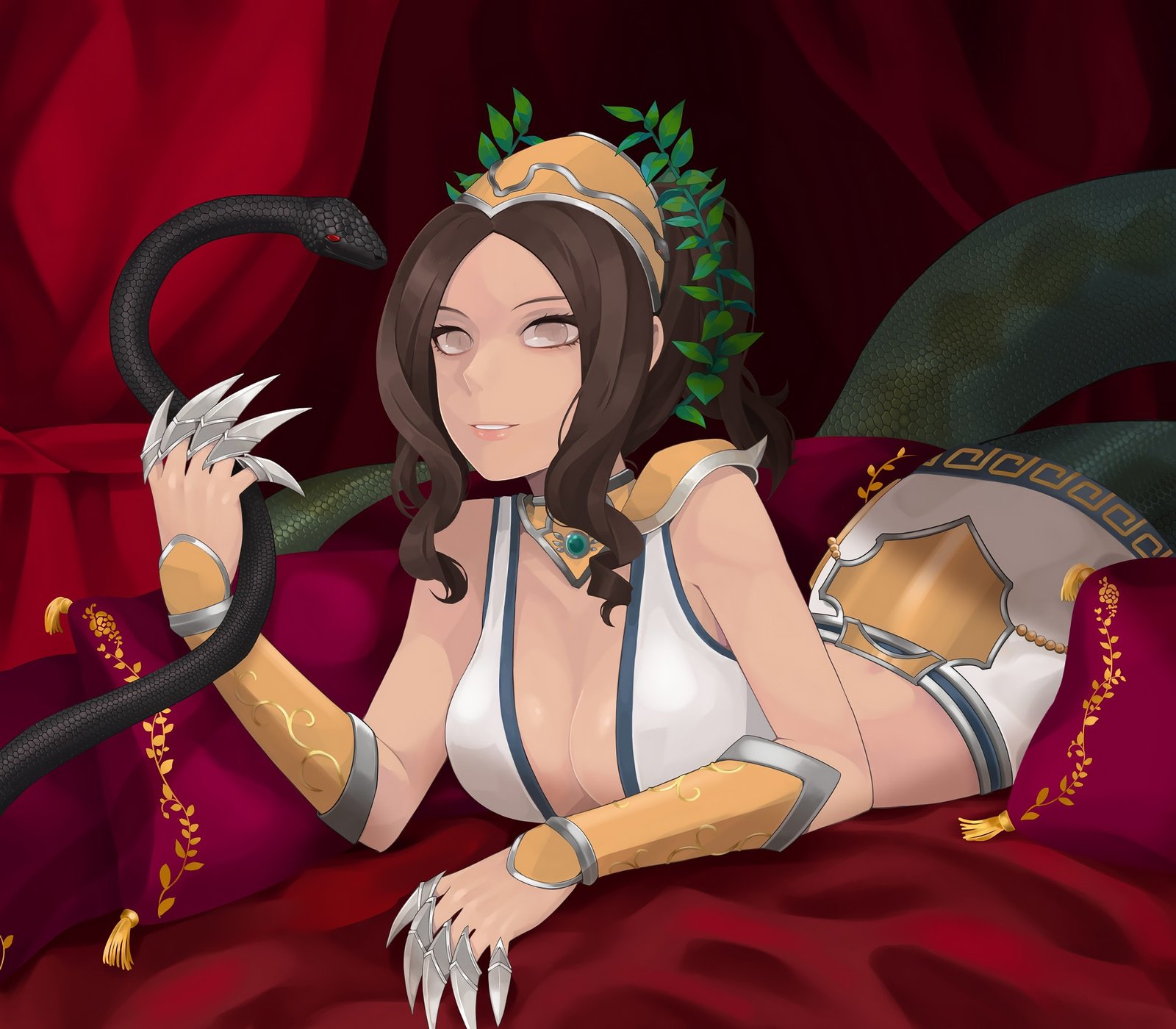 Mythic Cassiopeia by ILRIS HD Wallpaper Fan Art Artwork League of Legends lol